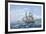 HMS Agamemnon Tolilon, Nelsons Favourite-Roy Cross-Framed Giclee Print