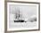 HMS Alert in Arctic Circle-null-Framed Photographic Print