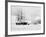 HMS Alert in Arctic Circle-null-Framed Photographic Print