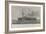 HMS Amphion, Reported Stranded Near Antigua-Fred T. Jane-Framed Giclee Print