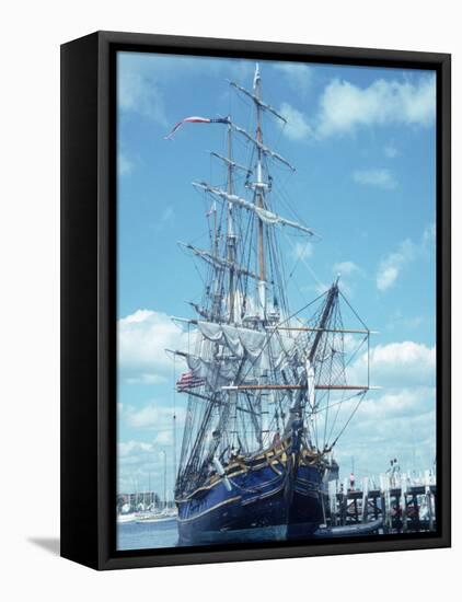 Hms Bounty Newport, Rhode Island-Mark Gibson-Framed Premier Image Canvas