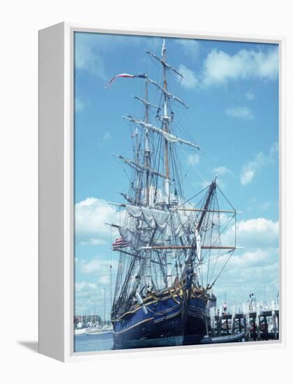 Hms Bounty Newport, Rhode Island-Mark Gibson-Framed Premier Image Canvas