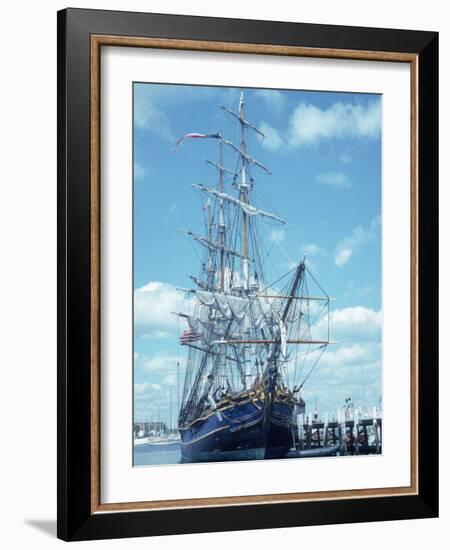 Hms Bounty Newport, Rhode Island-Mark Gibson-Framed Photographic Print