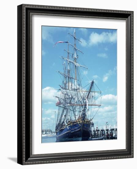 Hms Bounty Newport, Rhode Island-Mark Gibson-Framed Photographic Print