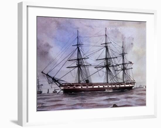 Hms Challenger-null-Framed Photographic Print