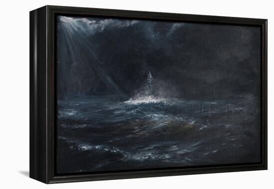 HMS Duke of York 1943, 2014-Vincent Alexander Booth-Framed Premier Image Canvas