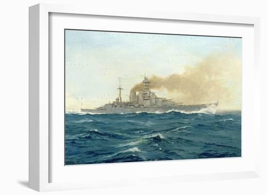 HMS Hood, 1919-Duff Tollemache-Framed Giclee Print