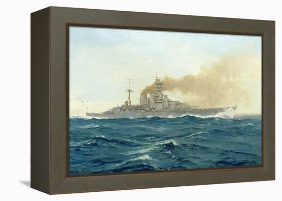 HMS Hood, 1919-Duff Tollemache-Framed Premier Image Canvas