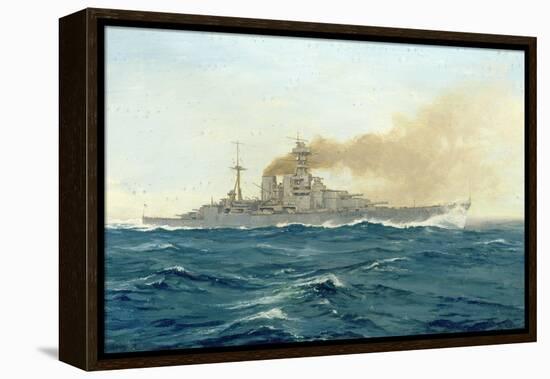 HMS Hood, 1919-Duff Tollemache-Framed Premier Image Canvas