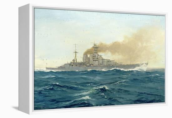 HMS Hood, 1919-Duff Tollemache-Framed Premier Image Canvas