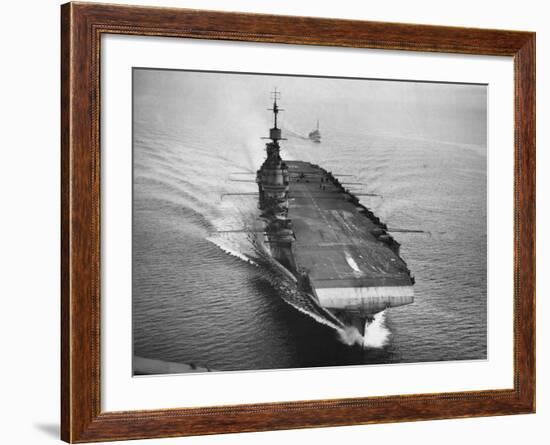 HMS Illustrious, 1942-null-Framed Photographic Print