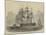 HMS Nankin, 50 Guns, Honourable Keith Stewart, Commander-Edwin Weedon-Mounted Giclee Print