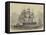 HMS Nankin, 50 Guns, Honourable Keith Stewart, Commander-Edwin Weedon-Framed Premier Image Canvas