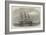 HMS Racer Aground on Ryde Sands-Edwin Weedon-Framed Giclee Print