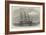 HMS Racer Aground on Ryde Sands-Edwin Weedon-Framed Giclee Print
