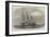 HMS Racer Aground on Ryde Sands-Edwin Weedon-Framed Giclee Print