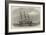 HMS Racer Aground on Ryde Sands-Edwin Weedon-Framed Giclee Print