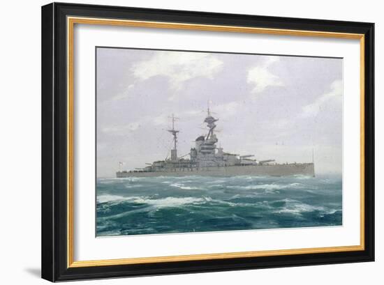 HMS Resolution, 1923-Duff Tollemache-Framed Giclee Print