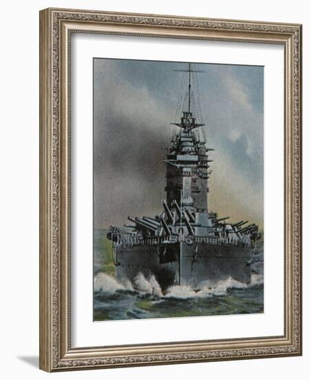 HMS 'Rodney'-null-Framed Art Print