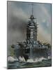 HMS 'Rodney'-null-Mounted Art Print