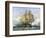 HMS Victory, British Warship, C1890-C1893-William Frederick Mitchell-Framed Giclee Print