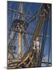 Hms Victory, Flagship of Admiral Horatio Nelson, Portsmouth, Hampshire, England, UK-James Emmerson-Mounted Photographic Print