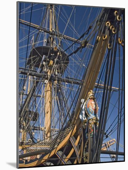 Hms Victory, Flagship of Admiral Horatio Nelson, Portsmouth, Hampshire, England, UK-James Emmerson-Mounted Photographic Print