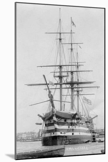 HMS Victory, Portsmouth, Hampshire, 20th Century-null-Mounted Giclee Print