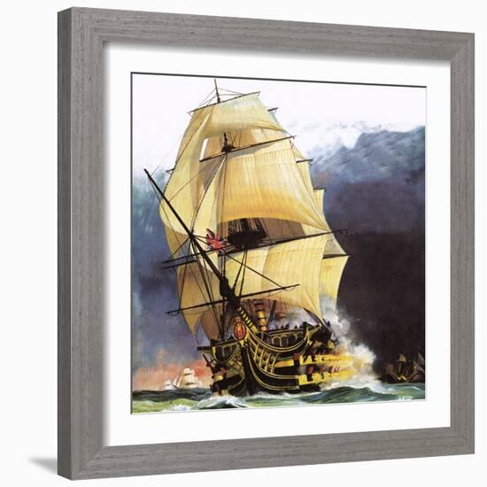 Hms Victory-Andrew Howat-Framed Giclee Print