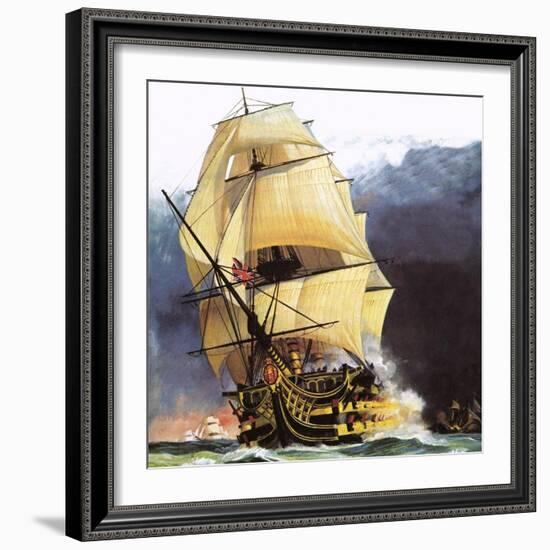 Hms Victory-Andrew Howat-Framed Giclee Print