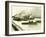 HMS Vindictive Which Attacked the Harbour at Ostend During WWI Being Raised from the Canal, 1920-null-Framed Photographic Print