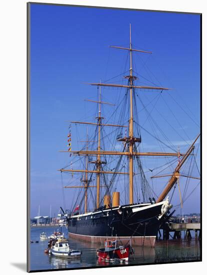 Hms Warrior, Portsmouth, Hampshire, England, United Kingdom, Europe-Jean Brooks-Mounted Photographic Print