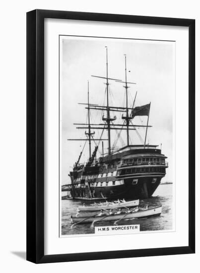 HMS Worcester, 1937-null-Framed Giclee Print