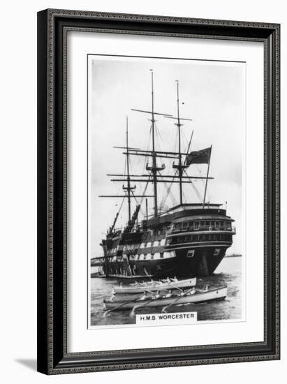 HMS Worcester, 1937-null-Framed Giclee Print
