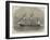 HMS Wyvern, Double-Turreted Iron-Clad Steam-Ram-Edwin Weedon-Framed Premium Giclee Print