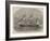 HMS Wyvern, Double-Turreted Iron-Clad Steam-Ram-Edwin Weedon-Framed Giclee Print