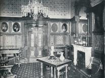 The Queens Private Audience Chamber at Windsor Castle, c1899, (1901)-HN King-Framed Photographic Print