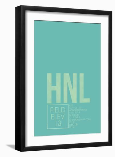 HNL ATC-08 Left-Framed Giclee Print