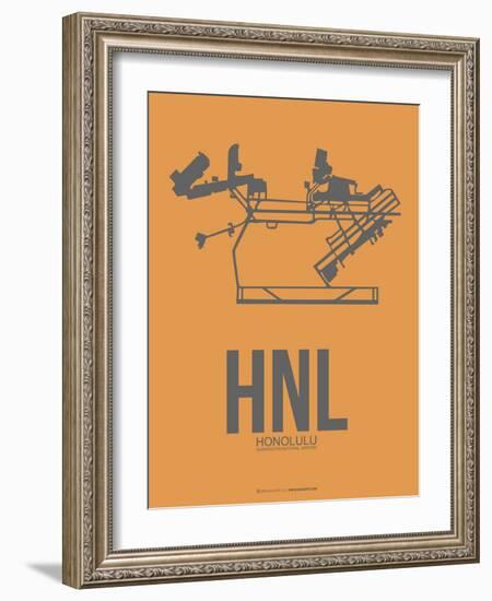 HNL Honolulu Airport 2-NaxArt-Framed Art Print