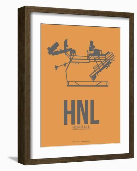 HNL Honolulu Airport 2-NaxArt-Framed Art Print