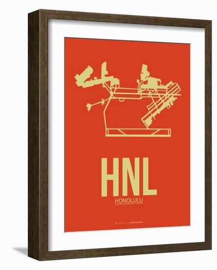 HNL Honolulu Airport 3-NaxArt-Framed Art Print