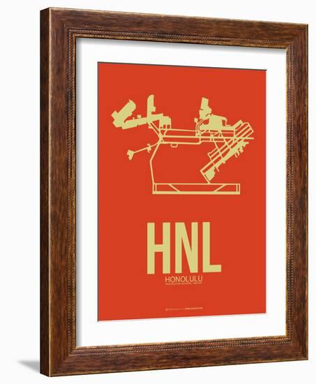 HNL Honolulu Airport 3-NaxArt-Framed Art Print