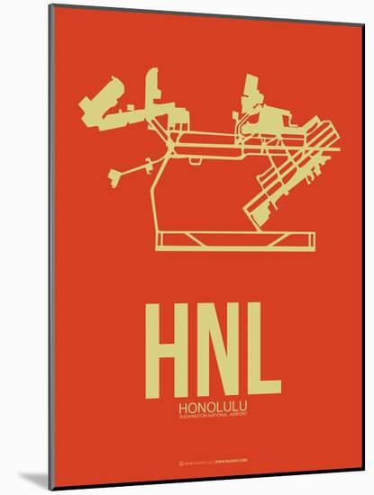 HNL Honolulu Airport 3-NaxArt-Mounted Art Print