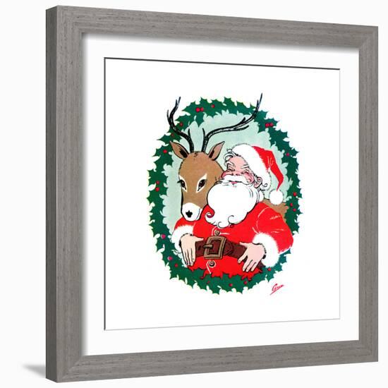 Ho Ho Ho! - Jack & Jill-Ann Eshner-Framed Giclee Print