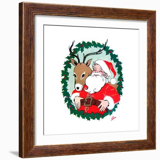 Ho Ho Ho! - Jack & Jill-Ann Eshner-Framed Giclee Print