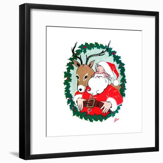 Ho Ho Ho! - Jack & Jill-Ann Eshner-Framed Giclee Print