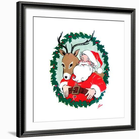 Ho Ho Ho! - Jack & Jill-Ann Eshner-Framed Giclee Print