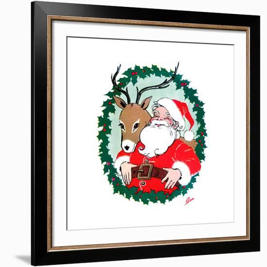 Ho Ho Ho! - Jack & Jill-Ann Eshner-Framed Giclee Print