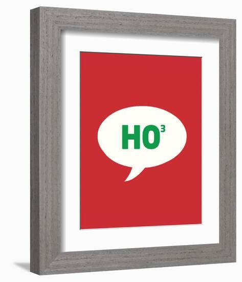 Ho Ho Ho-Stephen Wildish-Framed Art Print