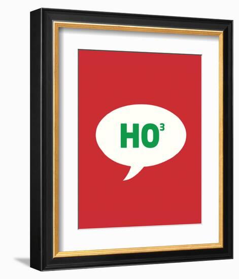 Ho Ho Ho-Stephen Wildish-Framed Art Print